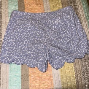 Lilly Pulitzer embroidered shorts